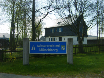 Autobahnmeisterei Reichsautobahn Betriebsdienst Strassenmeisterei Mnchberg BM 368